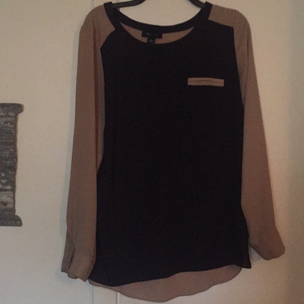 3 for $20.  Color block blouse